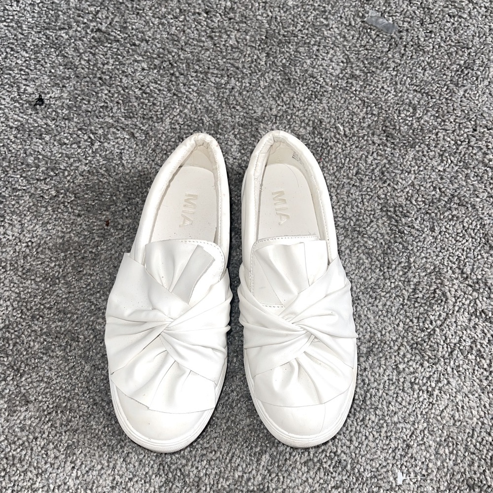 White sneakers